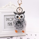 BTS bt21 Plush Toys pompom Ball Kawaii keychain Soft Touch Cute Fashion Kids Key Holder Dolls fluffy Charm Baby Girls Women gift