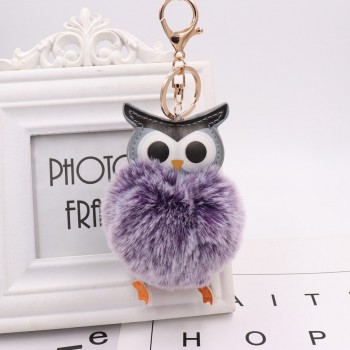BTS bt21 Plush Toys pompom Ball Kawaii keychain Soft Touch Cute Fashion Kids Key Holder Dolls fluffy Charm Baby Girls Women gift