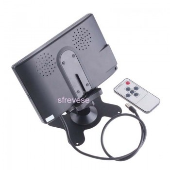 7 LCD Monitor Car Caravan Rear View Kit + 2 x 4Pin 18 IR Night Vision CCD Reversing Backup Camera Waterproof For Bus Truck