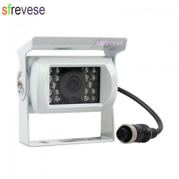 7 LCD Monitor Car Caravan Rear View Kit + 2 x 4Pin 18 IR Night Vision CCD Reversing Backup Camera Waterproof For Bus Truck
