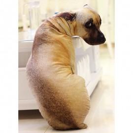3D Simulation Plush Dog Tiger Cushion Kids Toy Dolls Stuffed Animal 40cm Creative Pillow Sofa Anime Toys For Children Brinquedos