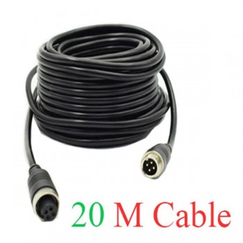4 Pin CCD Bus Vans Trucks Rear View Reverse Camera 12/24V Parking Camera + Remote Control 7 Color TFT Monitor 800*480 screen