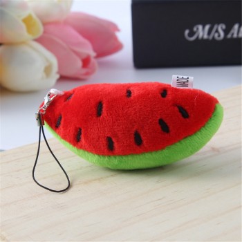 1Pc Lovely fruit amp; vegetables Plush Dolls Pendant Cute Fruit Plush Keychains Stuffed Doll Key Chain Toys Christmas Gifts