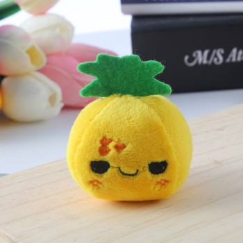 1Pc Lovely fruit amp; vegetables Plush Dolls Pendant Cute Fruit Plush Keychains Stuffed Doll Key Chain Toys Christmas Gifts