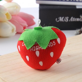 1Pc Lovely fruit amp; vegetables Plush Dolls Pendant Cute Fruit Plush Keychains Stuffed Doll Key Chain Toys Christmas Gifts