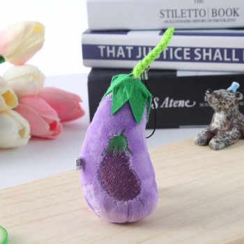 1Pc Lovely fruit amp; vegetables Plush Dolls Pendant Cute Fruit Plush Keychains Stuffed Doll Key Chain Toys Christmas Gifts