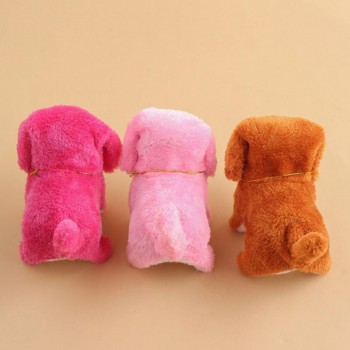 New Electronic Dog Toys Cute Animal Battery Plush Walking Barking Electronic Pets Gift Electronic Dog Toy