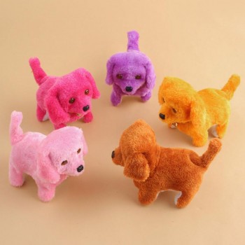 New Electronic Dog Toys Cute Animal Battery Plush Walking Barking Electronic Pets Gift Electronic Dog Toy