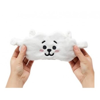 Skin Soft Touch Cartoon Eye Mask Toy BT21 BTS Travel Lunch Break Sleep Shading Breathable Natural Sleep Mask Figures Gift Kids