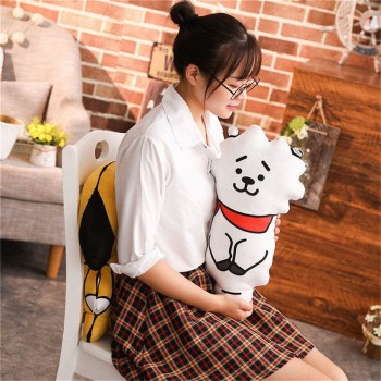1pc Kawaii Bangtan Boys BTS bt21 Plush Pillow Stuffed Toys Soft VAN COOKY CHIMMY SHOOKY KOYA RJ MANG TATA Cushion Gifts for Girl