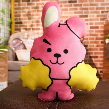 1pc Kawaii Bangtan Boys BTS bt21 Plush Pillow Stuffed Toys Soft VAN COOKY CHIMMY SHOOKY KOYA RJ MANG TATA Cushion Gifts for Girl