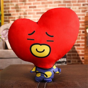 1pc Kawaii Bangtan Boys BTS bt21 Plush Pillow Stuffed Toys Soft VAN COOKY CHIMMY SHOOKY KOYA RJ MANG TATA Cushion Gifts for Girl