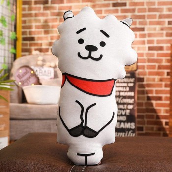 1pc Kawaii Bangtan Boys BTS bt21 Plush Pillow Stuffed Toys Soft VAN COOKY CHIMMY SHOOKY KOYA RJ MANG TATA Cushion Gifts for Girl