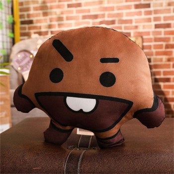 1pc Kawaii Bangtan Boys BTS bt21 Plush Pillow Stuffed Toys Soft VAN COOKY CHIMMY SHOOKY KOYA RJ MANG TATA Cushion Gifts for Girl