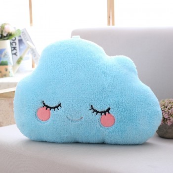 sky series plush toy stuffed soft cartoon cloud water moon star plush pillow cute sofa cushion for kids birthday gift