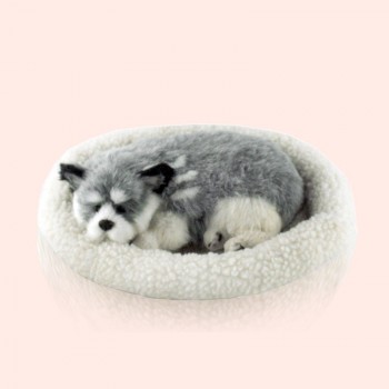 Simulation dog Plush toys breathing dog interactive toys birthday gift sleepping dog Stuffed toys  robot dog