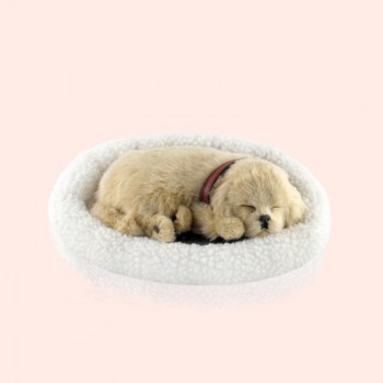 Simulation dog Plush toys breathing dog interactive toys birthday gift sleepping dog Stuffed toys  robot dog