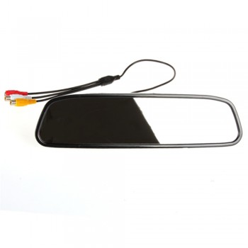 Parking Kit With 4.3 TFT LCD Display Car Rear View Mirror Monitor + 7 IR Night Vision RearView Reversing Backup Camera