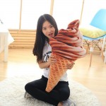 Gifts Waist Pillow Ice Cream Pillow Sweet Funny Ice Cream Cushion 4 Patterns Plush 30cm Office Cushion 3D Soft Doll