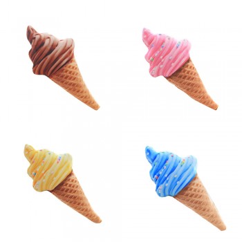 Gifts Waist Pillow Ice Cream Pillow Sweet Funny Ice Cream Cushion 4 Patterns Plush 30cm Office Cushion 3D Soft Doll
