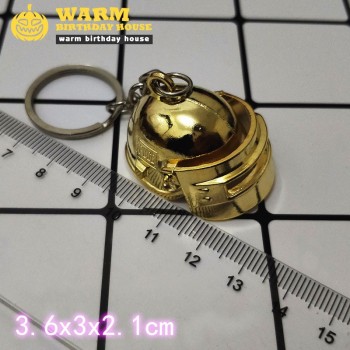 2018 New Game Kawaii PUBG CS GO Weapon keychain Helmet 98K Gun men toys many cute Pendant on the bag for children gifts hot sale