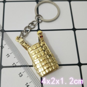 2018 New Game Kawaii PUBG CS GO Weapon keychain Helmet 98K Gun men toys many cute Pendant on the bag for children gifts hot sale