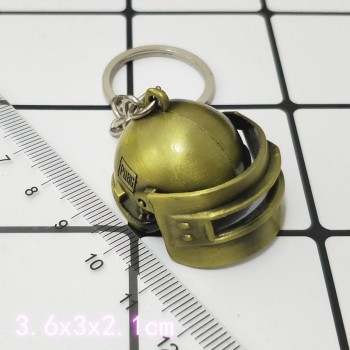 2018 New Game Kawaii PUBG CS GO Weapon keychain Helmet 98K Gun men toys many cute Pendant on the bag for children gifts hot sale