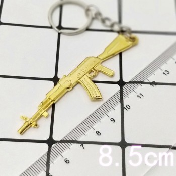 2018 New Game Kawaii PUBG CS GO Weapon keychain Helmet 98K Gun men toys many cute Pendant on the bag for children gifts hot sale
