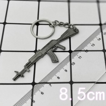 2018 New Game Kawaii PUBG CS GO Weapon keychain Helmet 98K Gun men toys many cute Pendant on the bag for children gifts hot sale
