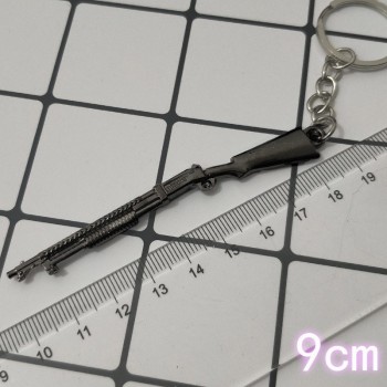 2018 New Game Kawaii PUBG CS GO Weapon keychain Helmet 98K Gun men toys many cute Pendant on the bag for children gifts hot sale