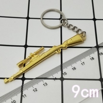 2018 New Game Kawaii PUBG CS GO Weapon keychain Helmet 98K Gun men toys many cute Pendant on the bag for children gifts hot sale