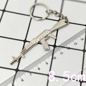 2018 New Game Kawaii PUBG CS GO Weapon keychain Helmet 98K Gun men toys many cute Pendant on the bag for children gifts hot sale