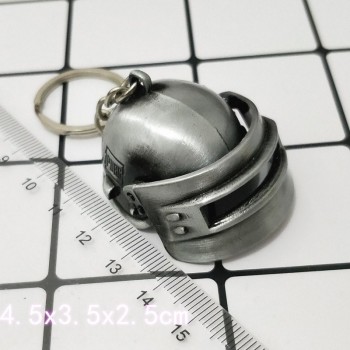 2018 New Game Kawaii PUBG CS GO Weapon keychain Helmet 98K Gun men toys many cute Pendant on the bag for children gifts hot sale