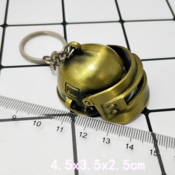 2018 New Game Kawaii PUBG CS GO Weapon keychain Helmet 98K Gun men toys many cute Pendant on the bag for children gifts hot sale