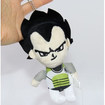 1 Pc Cute Anime Dragon Ball Z Plush Keychain Toy Vegeta Pendant Super Saiyan Stuffed Plush Pendant Doll plush keychain toys