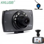 Dual Lens Car DVR Camera G30 Full HD 1080P 170 Degree Dashcam Video Registrars Parking Cars Night Vision G-SensorDash Cam