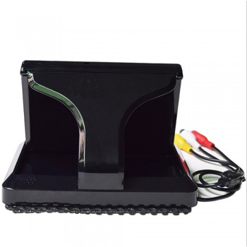 5.0 Color HD CCD Car Display 5 Inch Folding New Digital Screen 2 Channel Video Input DVD Player DC 12/24V Monitor