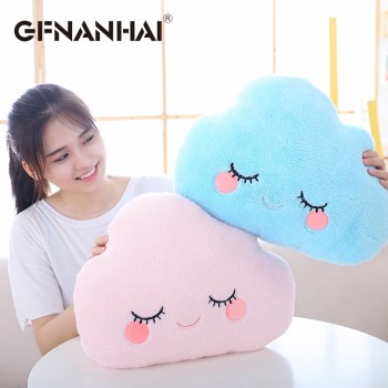 1pc sky series plush toy stuffed soft cartoon cloud water moon star plush pillow cute sofa cushion for kids birthday gift