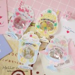 Cartoon  Seal flake little twin stars cinnamoroll Pudding Dog PVC Sticker icecream Decoration Index Stickers for kids toys