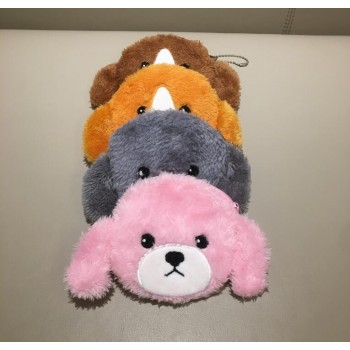 New 4Colors- Little Dogs Plush Purse , 12cm approx. popular Plush dog Coin bag plush coin pouch