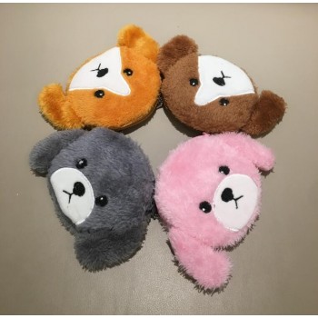 New 4Colors- Little Dogs Plush Purse , 12cm approx. popular Plush dog Coin bag plush coin pouch