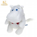 Chubby Moomin Hippos Hippopotamus Pendant Cute Animals Fat Kawaii Cartoon Plush Keychain Stuffed Toys Soft Horse Dolls Kid Gifts