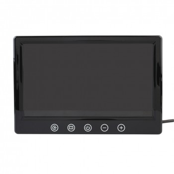 9 inch HD Ultra Thin TFT LCD Color Car Monitor Reversing Parking Backup Rear View Camera 2 Video Inputs HDMI VGA AV with Speaker