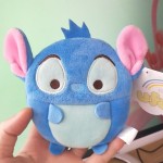 Disney cartoon plush purse cute plush toy coin purse Stitch  Mickey Mouse Minnie plush purse children boy girl gift Size 11x10cm