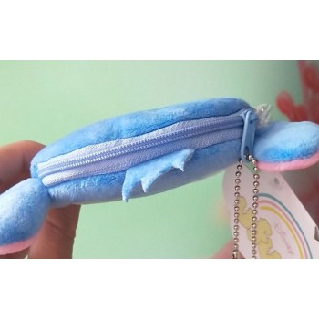 Disney cartoon plush purse cute plush toy coin purse Stitch  Mickey Mouse Minnie plush purse children boy girl gift Size 11x10cm