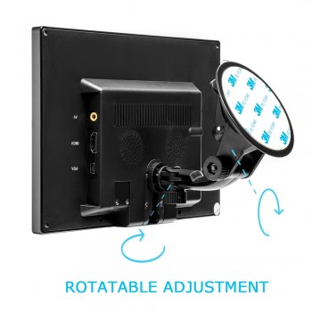 Podofo Car Monitor 9 inch TFT LCD monitor For Rear View Reverse Camera Mini TV Computer Display Mirror Link For Android Iphone