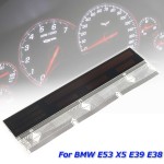 New Speedometer Instrument LCDamp;Pixel Repair Ribbon Cable for BMW E53 X5 E39 E38 2001-2003 Silver carbon