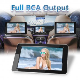 9 inch TFT Color LCD Headrest DVD Monitors 1024x600 HD input Radio AV Monitor for car audio DVD Player