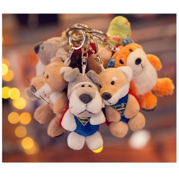 2018 New Kids Plush Toys Animal Fluffy Rabbit 10CM Cute  kawaii anime plush keychain plush toys for kids gift.
