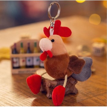 2018 New Kids Plush Toys Animal Fluffy Rabbit 10CM Cute  kawaii anime plush keychain plush toys for kids gift.